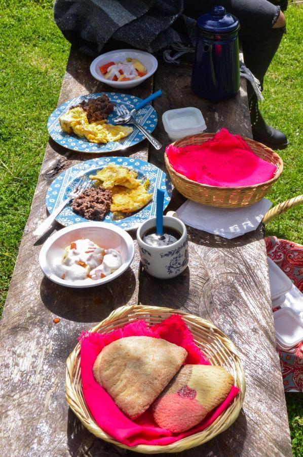 Romanticas Cabanas En Bosque Acaxochitlan Ngoại thất bức ảnh